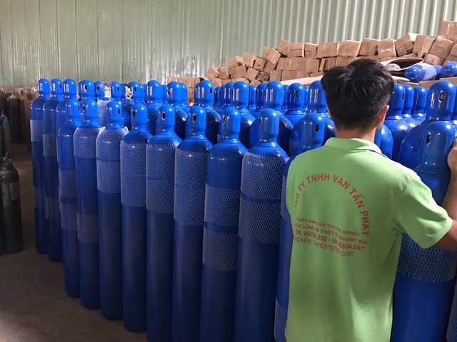 Vỏ chai Argon 50 lít